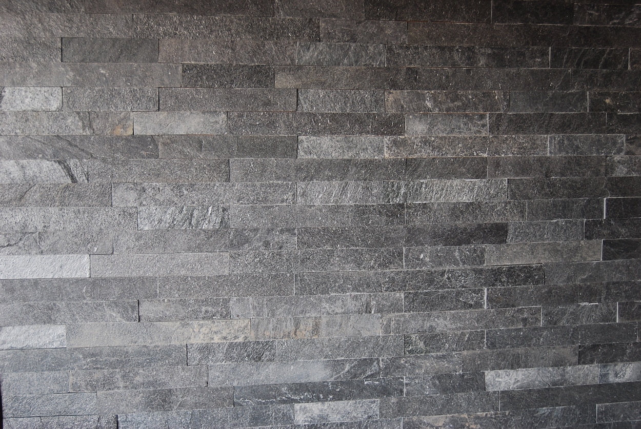 Silver Mist quartzite cladding